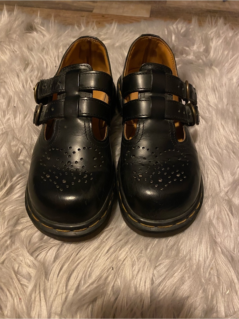 Original Vintage “Made in England” Dr. Martens Black Mary Janes